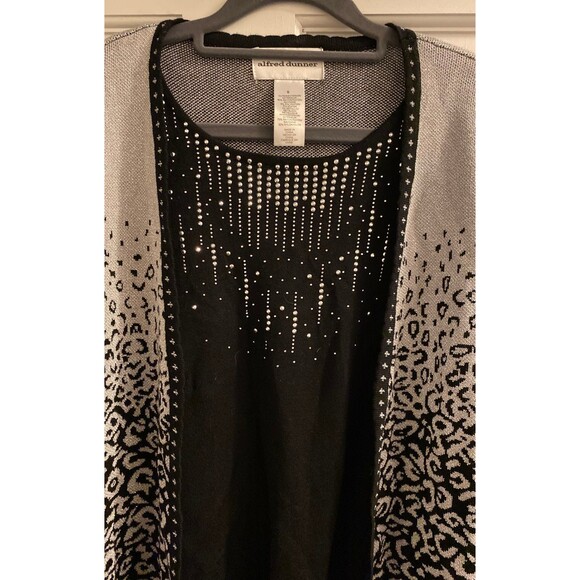 Alfred Dunner Cardigan Sweater New Size Small - Picture 4 of 5